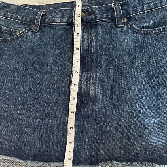 Free people denim mini skirt size 08 - Picture 6 of 11